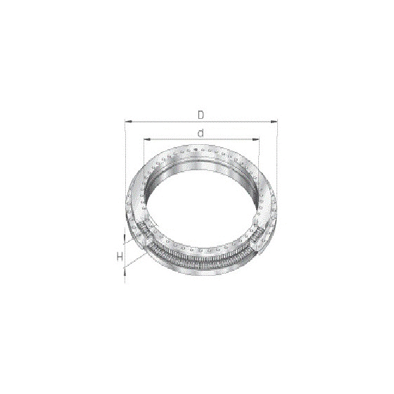 Rodamiento axial-radial YRT180 (INA)