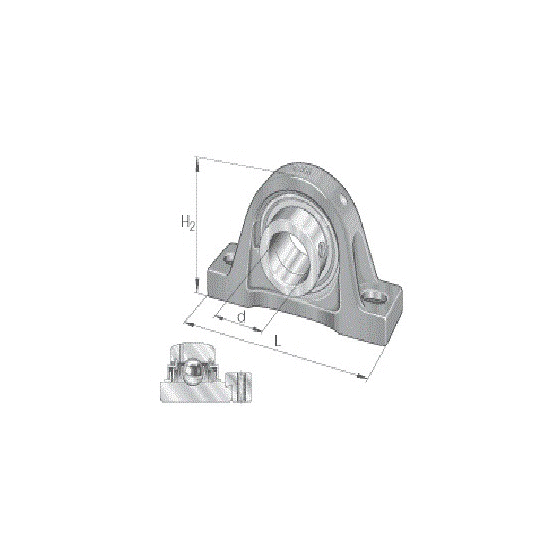 Soporte de apoyo LASE20 (INA)