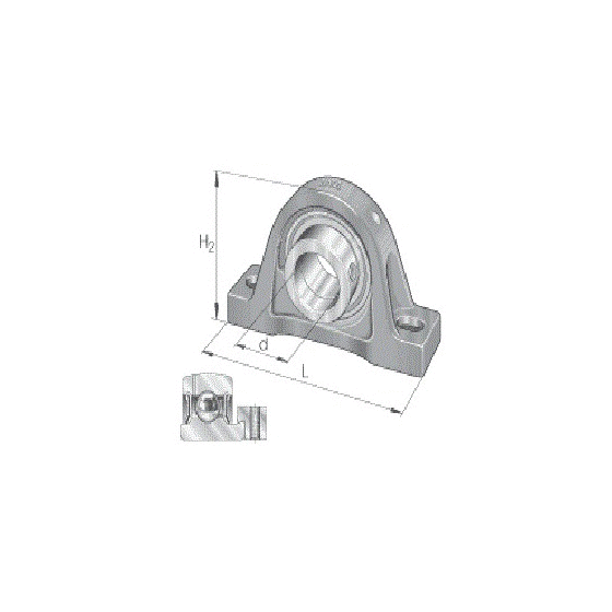 Soporte de apoyo PASE30-N (INA)