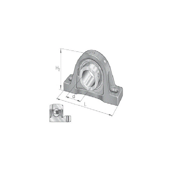 Soporte de apoyo PASEY50-N (INA)